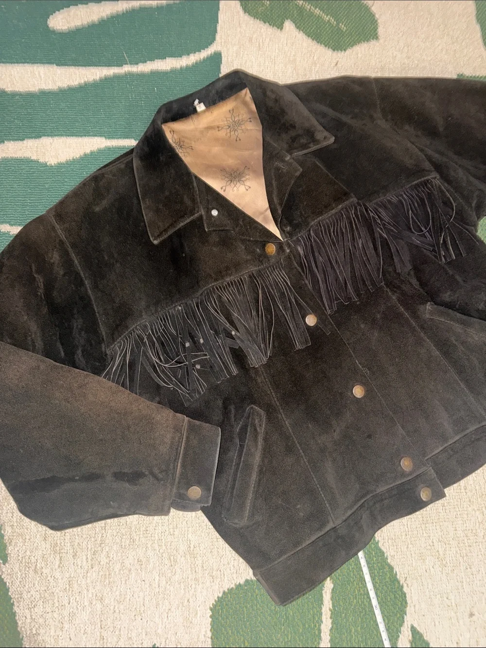 Vintage men suede